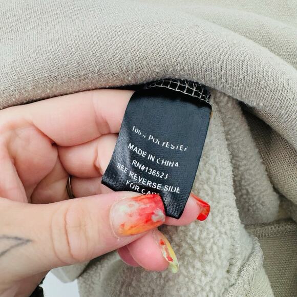 Originals Brooklyn Cloth Brown Hooded Sweatshirt Mens Size M - Picture 7 of 9